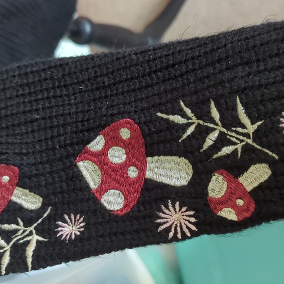 Hot Topic Mushroom Floral Embroidered Cardigan - Picture 12 of 13
